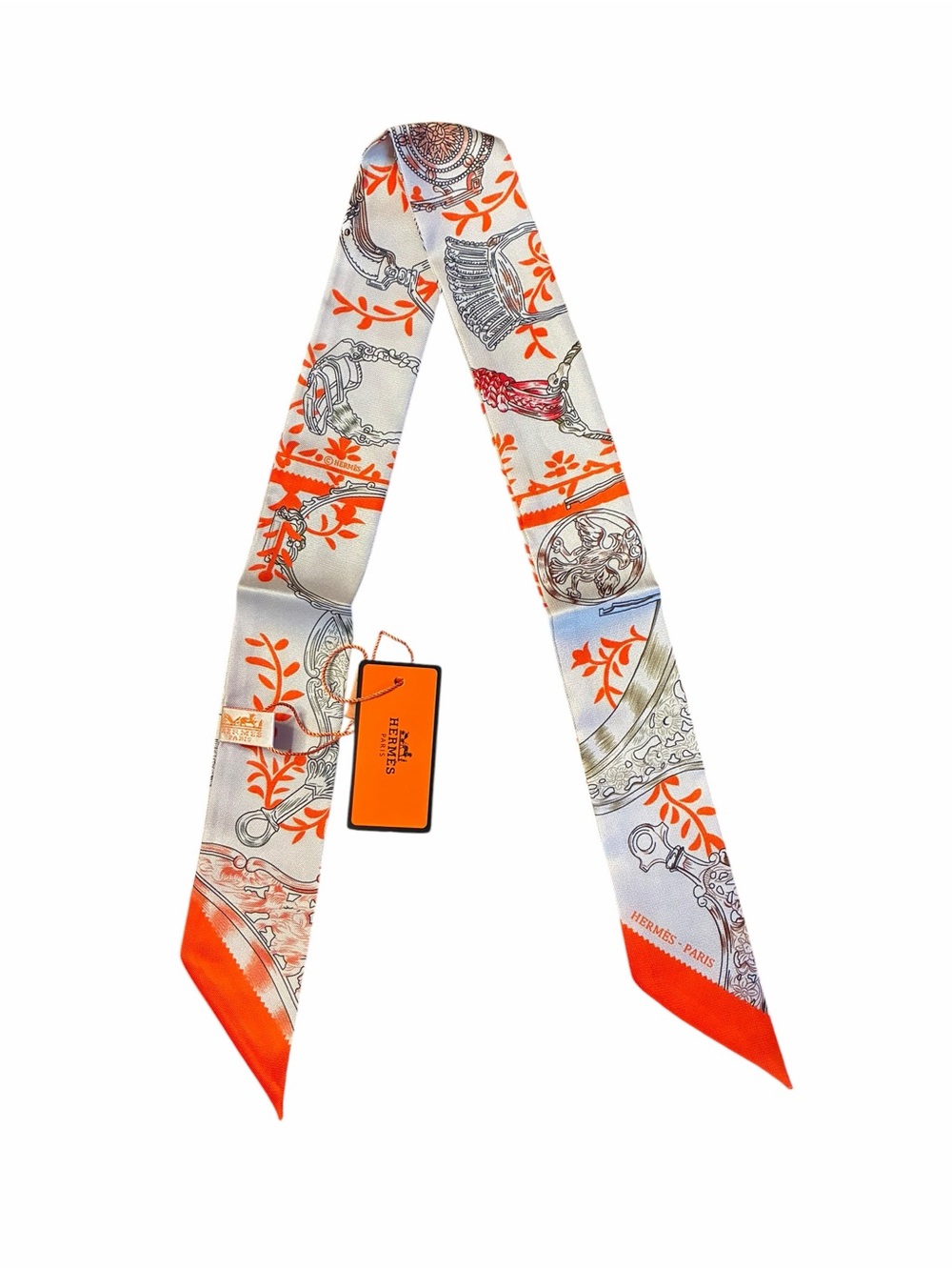 Etriers Remix Twilly Scarf 100% Silk